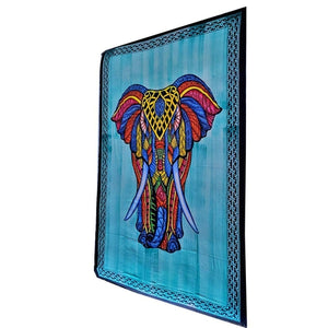Indian Bohemian Elephant Tapestry