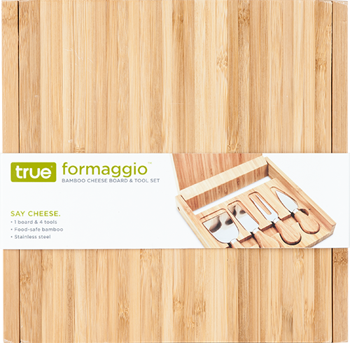 Formaggio™: Bamboo Cheese Board & Tool Set
