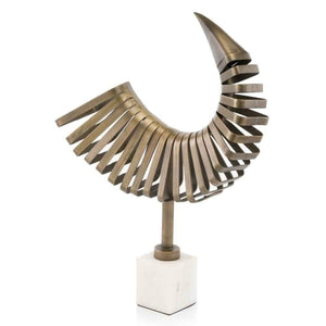 Abstract Horn Sculpture