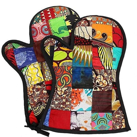 Color Pop Handcrafted Oven Gloves